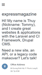 Mobile Screenshot of expressmagazine.net
